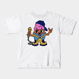 Hip-Hop Cupcake MC Kids T-Shirt